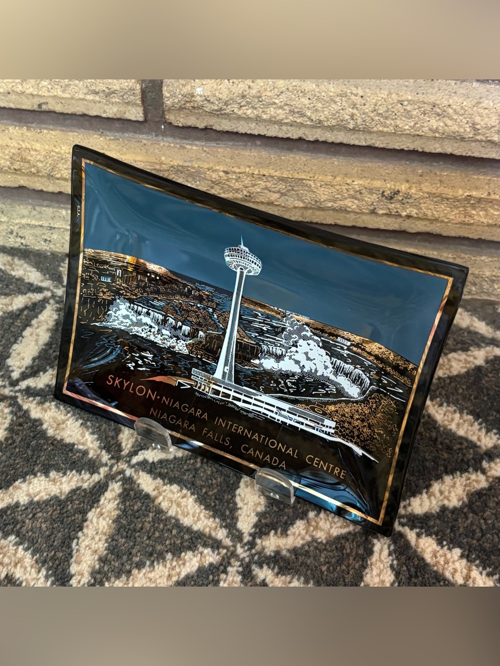 Skylon Niagara International Centre Trinket Dish - Souvenir Dish - Niagara Falls